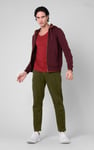 Mens Classic Front Seam Jersey Trouser