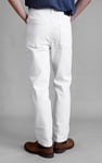 Slim Fit Essential Stretch White Jeans