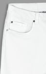 Slim Fit Essential Stretch White Jeans