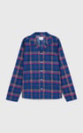 Mens Blue & Green Nightwear Shirt