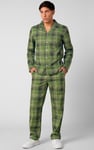 Mens Woven Check Pyjamas Bottoms
