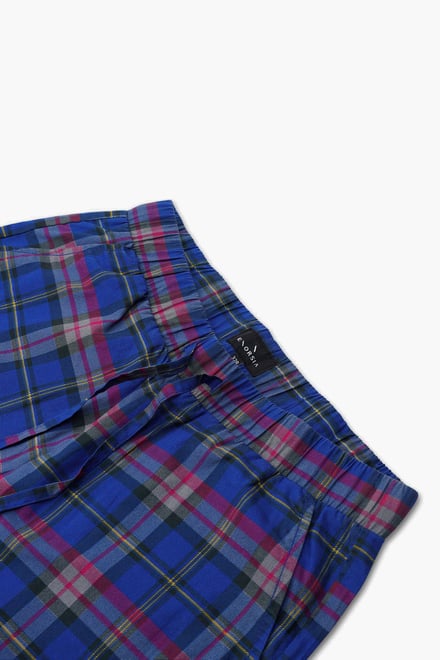 Mens Woven Check Pyjamas Bottoms
