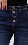 Womens High Waist Denim Culottes
