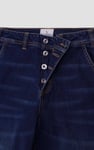 Womens High Waist Denim Culottes