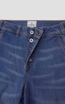 Womens High Waist Denim Culottes