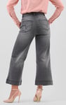 Womens Wide Leg Grey Culottes