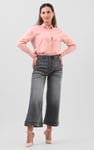 Womens Wide Leg Grey Culottes