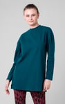 Women Oversize Texture Rib Tops