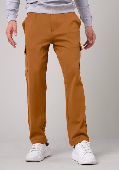 Mens Slim Fit Cargo Trouser