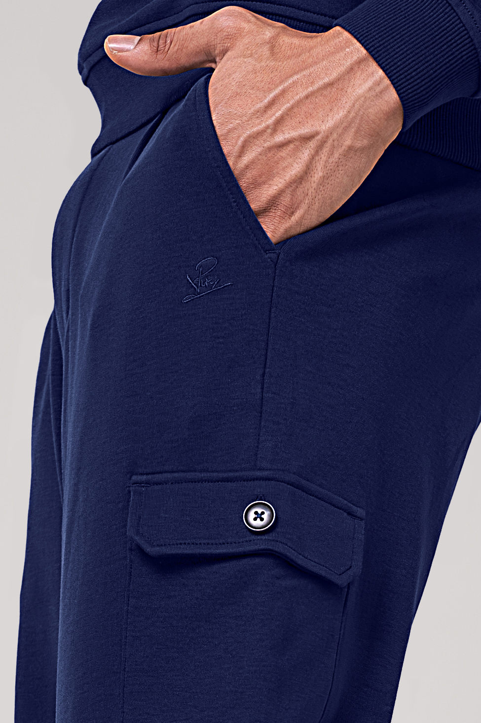 Mens Slim Fit Cargo Trouser