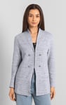 Womens Slim Fit Knit Jacket