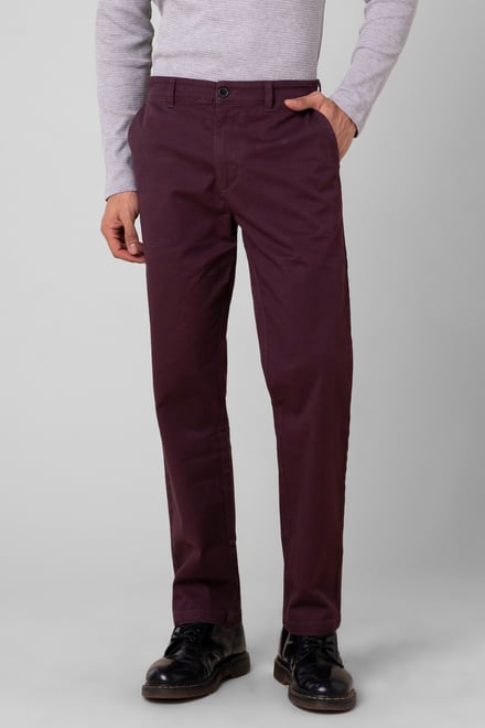 Mens Regular Fit Twill Chinos