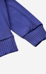 Button Shoulder Crewneck Sweatshirt