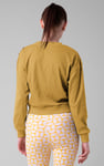 Button Shoulder Crewneck Sweatshirt