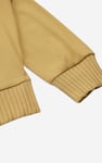 Button Shoulder Crewneck Sweatshirt