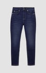 Womens Dark Blue Skinny Jeans