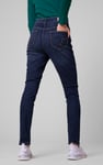Womens Dark Blue Skinny Jeans