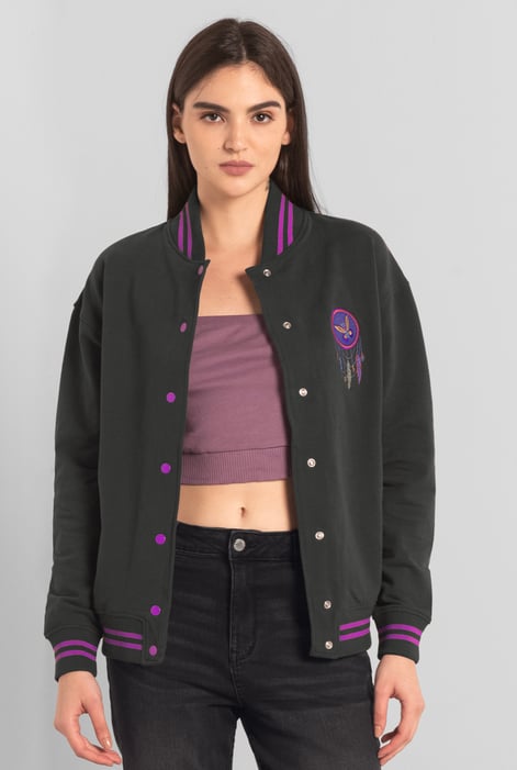 Blue Bomber Jacket