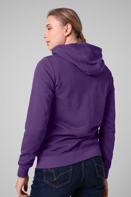 Womens Front Embroidery Hoodie