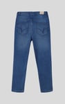 Mid Waist Ankle Length Jeans