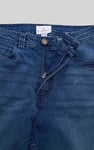 Mid Waist Ankle Length Jeans