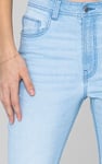 Mid Waist Ankle Length Jeans