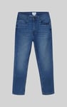 Mid Waist Ankle Length Jeans