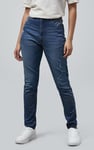 High Waist Regular Length Distressed Jeans