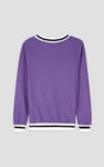 Womens V-Neck Herringbone effect sweatshirts