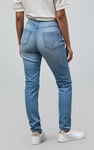 High Waist Regular Length Distressed Jeans