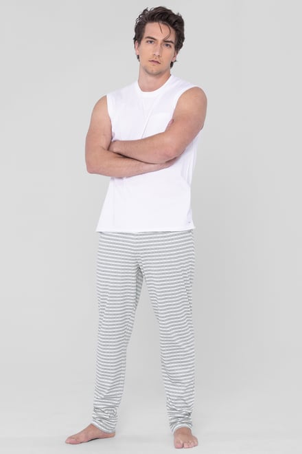 Cotton Check Print Pyjamas