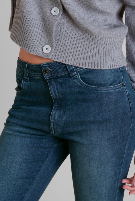 Deep Blue Enorsia Authentic Bell Bottom Jeans