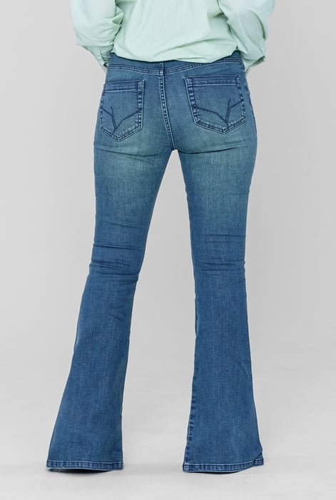 Light Blue Enorsia Authentic Bell Bottom Jeans