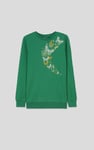 Womens Butterfly Print Sweatshirt
