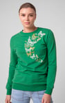 Womens Butterfly Print Sweatshirt