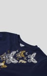 Womens Butterfly Print Sweatshirt