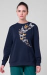 Womens Butterfly Print Sweatshirt