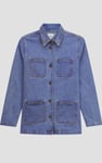Womens Indigo Blue Casual Denim Jacket