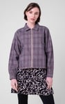 Yarn Dyed Check Cropped Jacket
