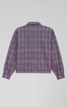 Yarn Dyed Check Cropped Jacket