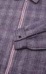 Yarn Dyed Check Cropped Jacket