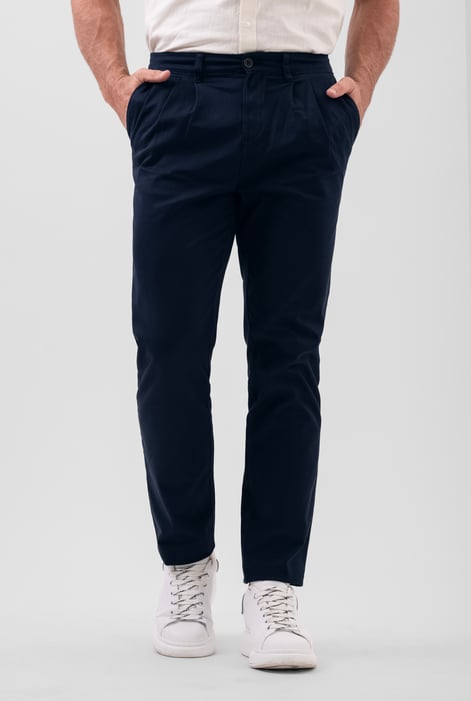 Stone Straight Chino Trousers