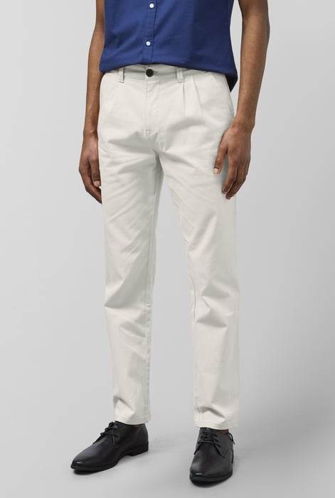 Stone Straight Chino Trousers