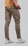 Mens Utility Cargo Long Trousers