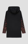 Women Longline Zip Front Hoodie