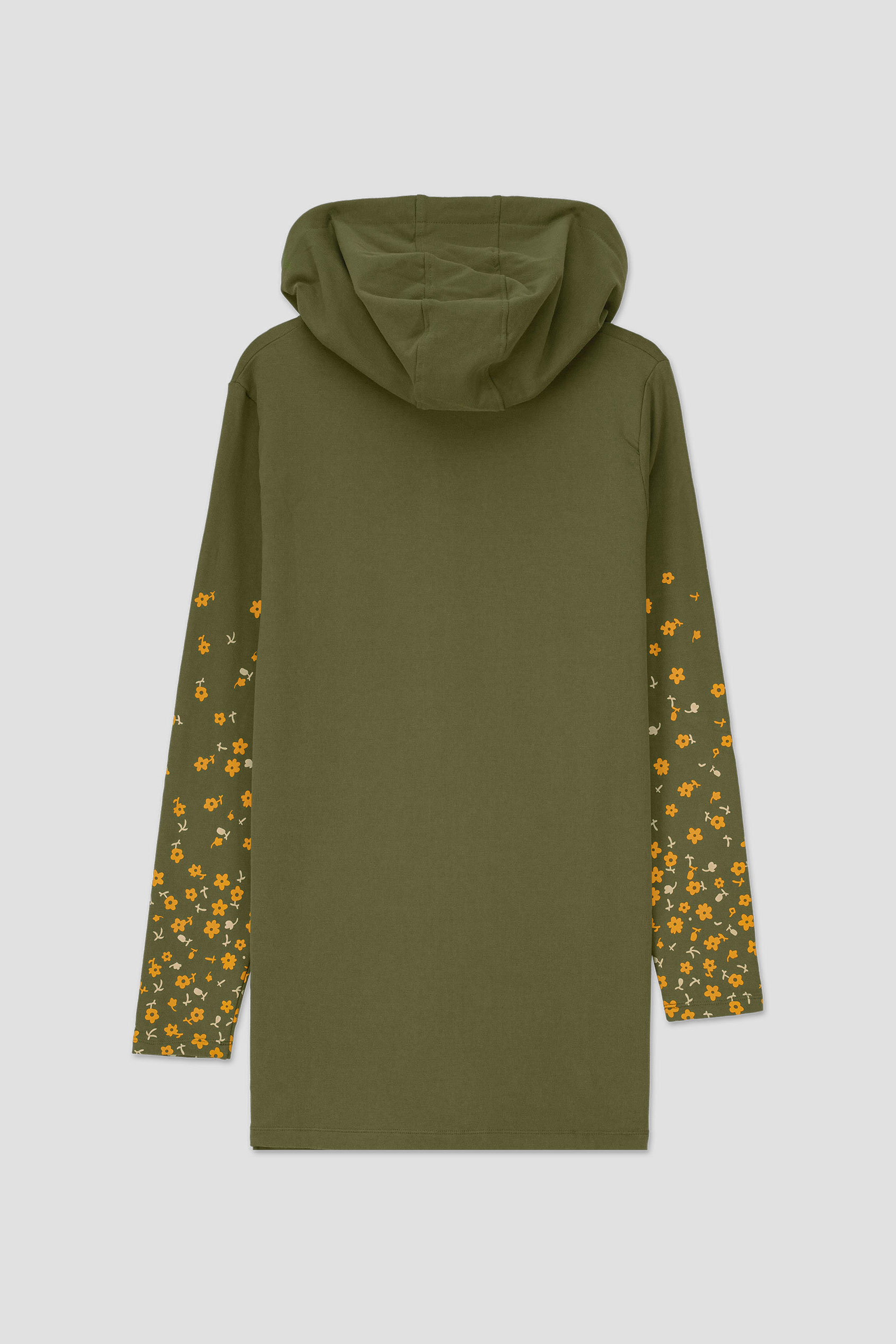 Women Longline Zip Front Hoodie