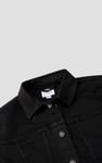 Womens Black Slim Longline Jacket