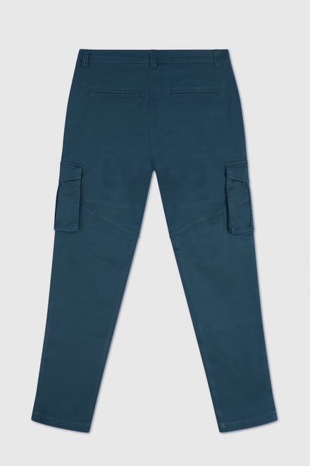 Mens Zip Details Cargo Trouser