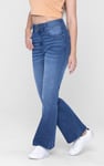 Slim shape Boot cut Jeans