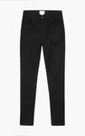 Super Stretch Skinny Black Jeans